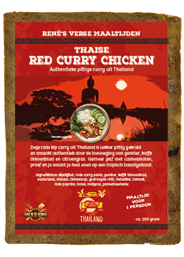 Maaltijd Thai Red Curry Chicken