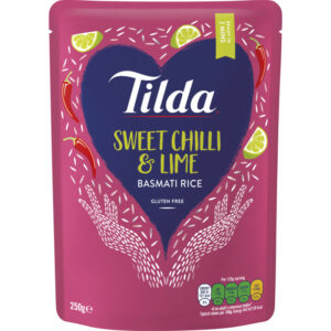 Tilda Basmati rijst sweet chilli & lime
