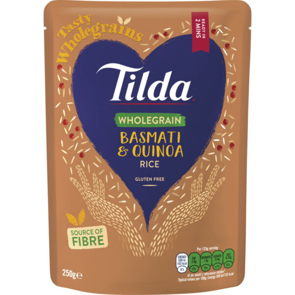 Tilda Wholegrain steamed basmati&quinoa