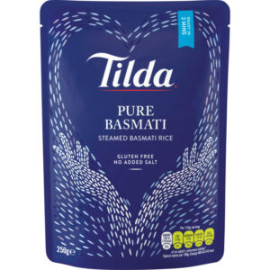Tilda Pure steamed basmati rice
