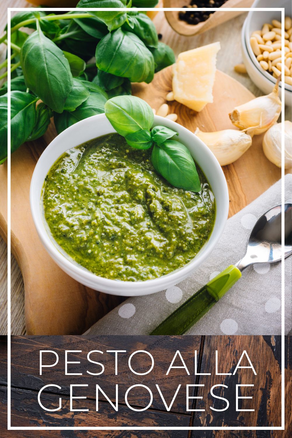 Maak zelf pesto alla genovese zoals in Italie