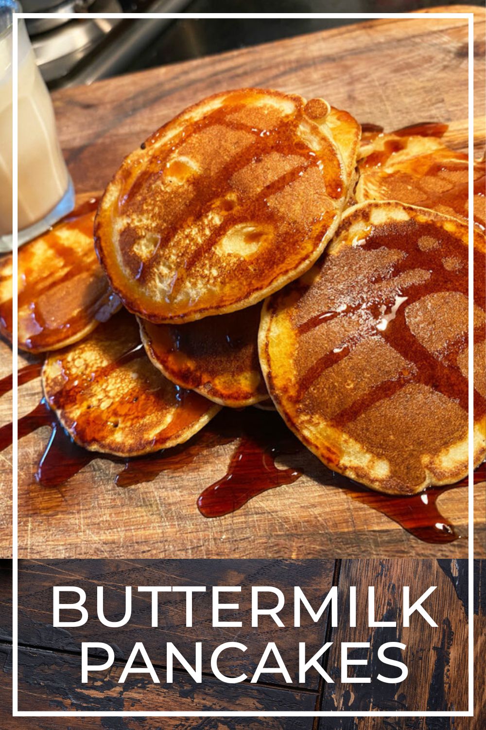 HOW TO MAKE AMERICAN BUTTERMILK PANCAKES