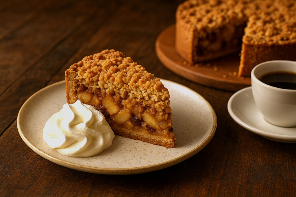 Maak zelf appelkruimeltaart zoals bij Dodok