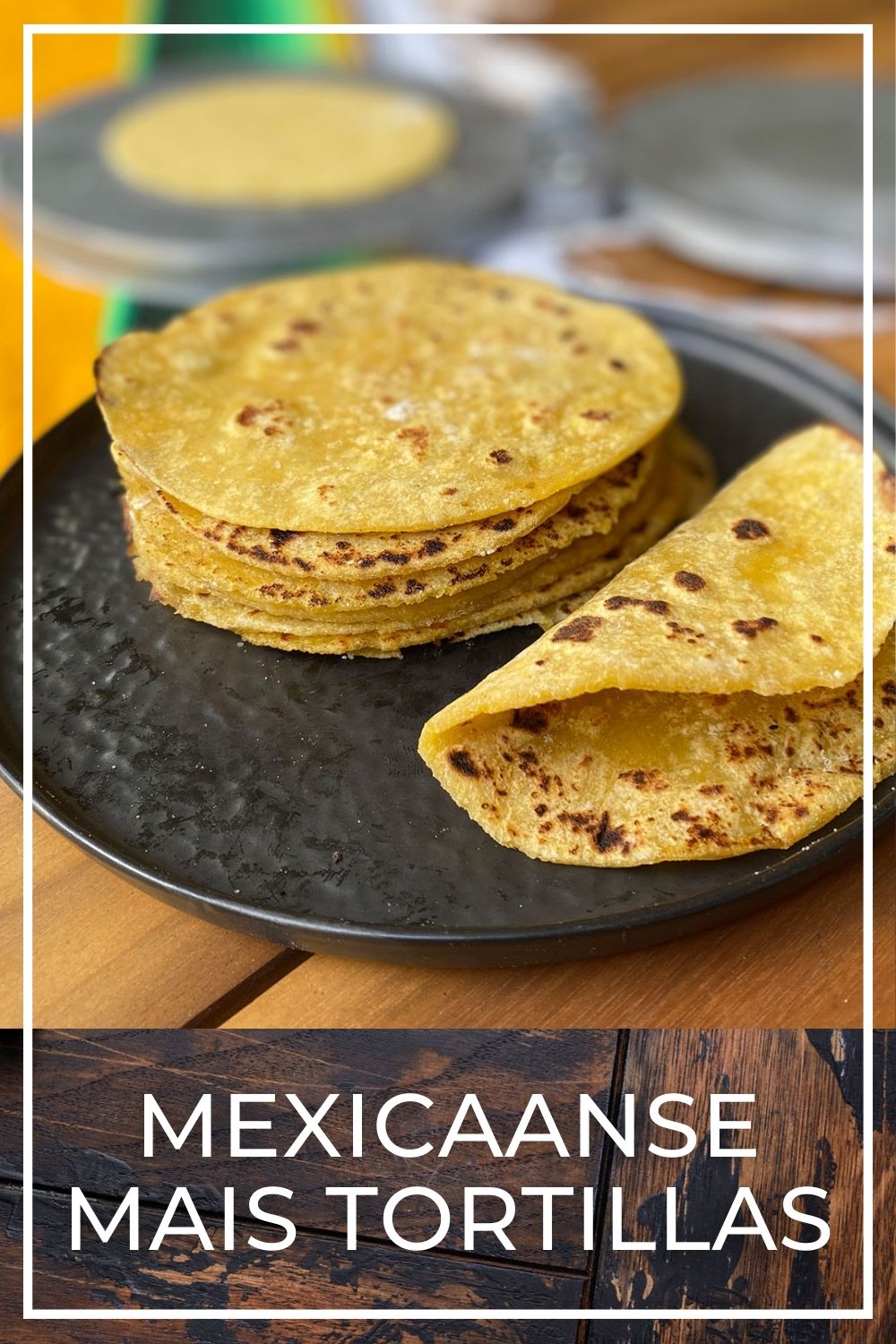 Mexicaanse Mais tortillas maken