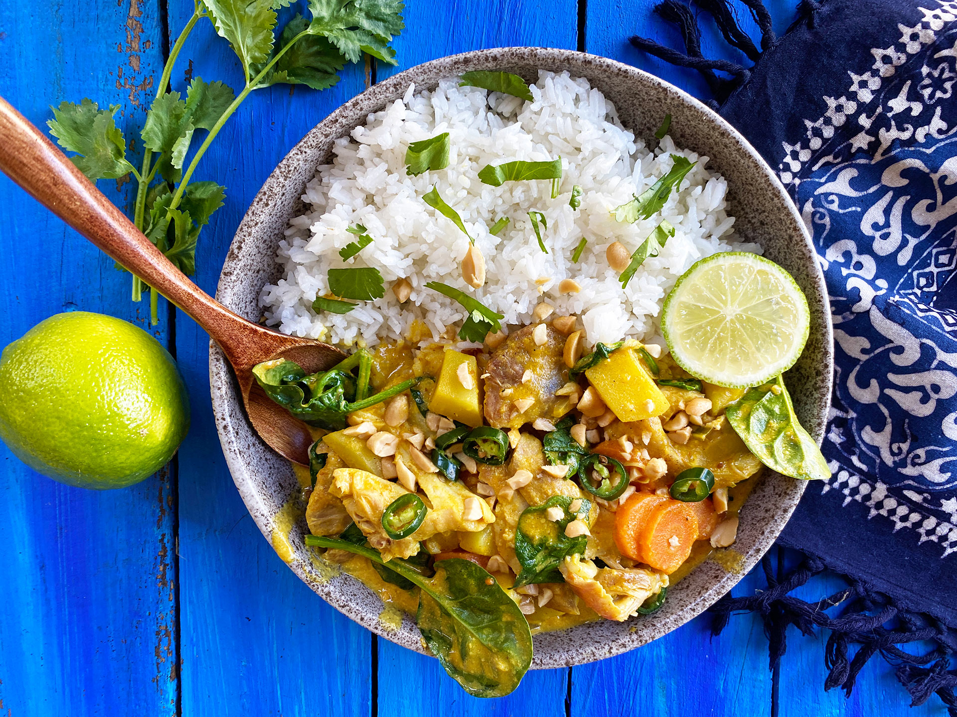 How to make easy Thai Yellow Chicken Curry