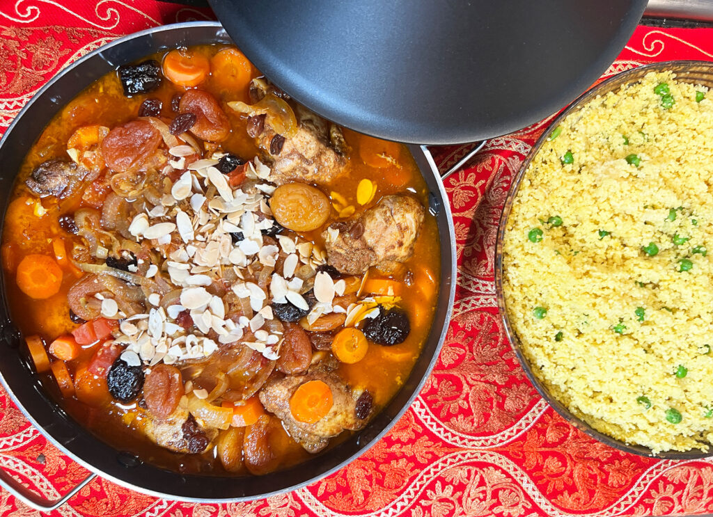 Uit de Marokkaanse keuken: Marokkaanse-kip-tajine