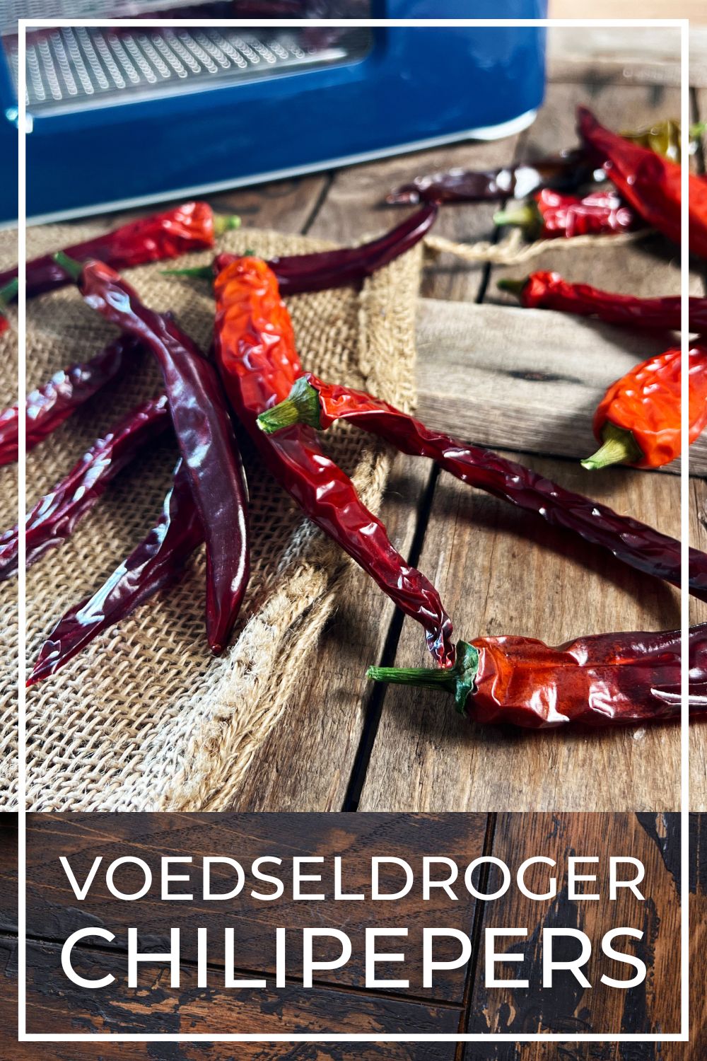 Chilipepers-drogen-in-de-voedseldroger