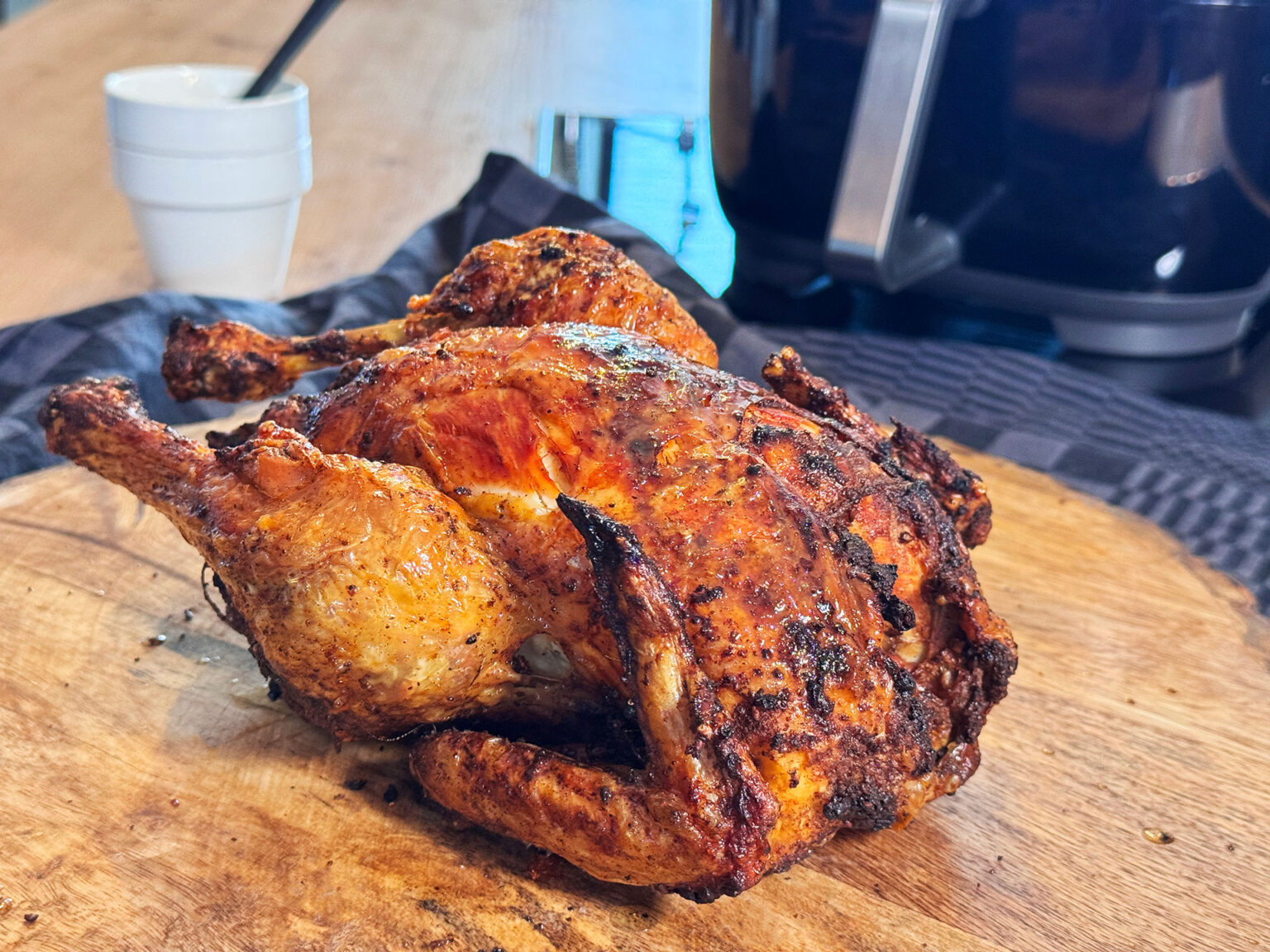 Perfecte Hele Kip uit de Airfryer – Krokant van Buiten, Mals van Binnen
