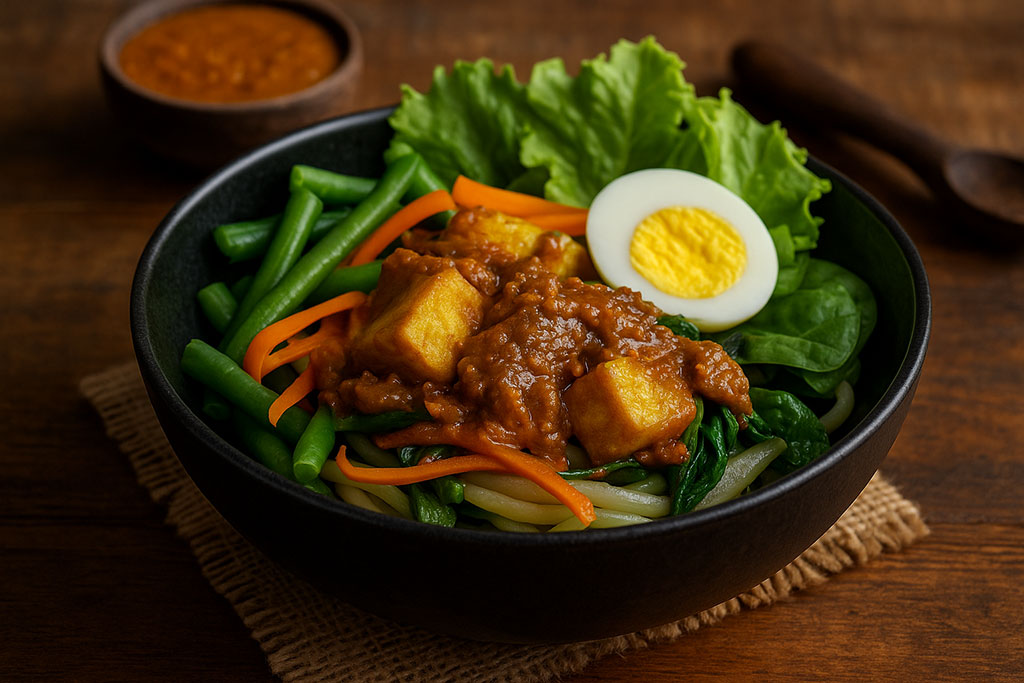 Gado Gado (groenten met pindasaus)