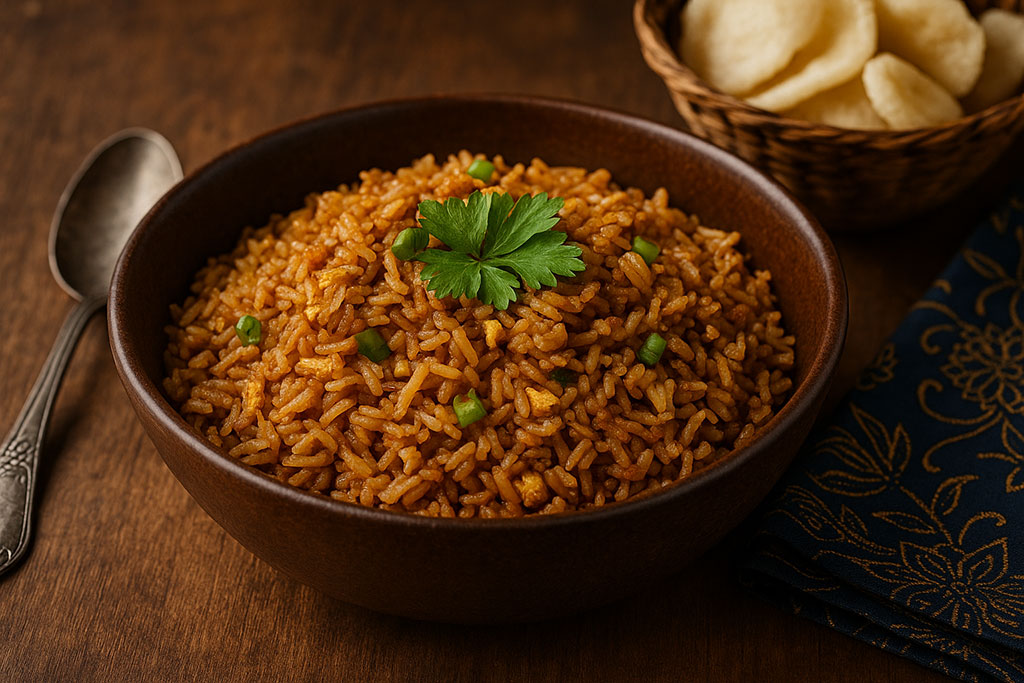 Nasi Goreng (gebakken rijst)
