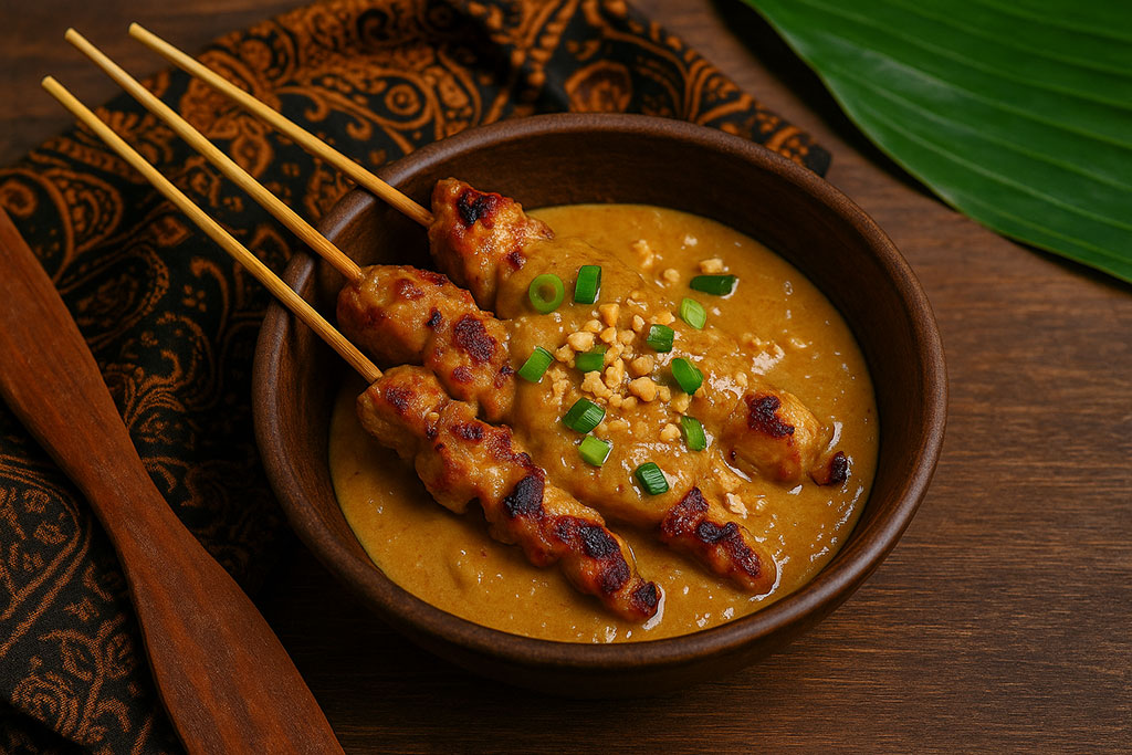 Sate Ayam (kipsaté)