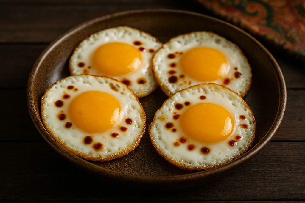 Telor Dadar Pedis (Sambal omeletjes)