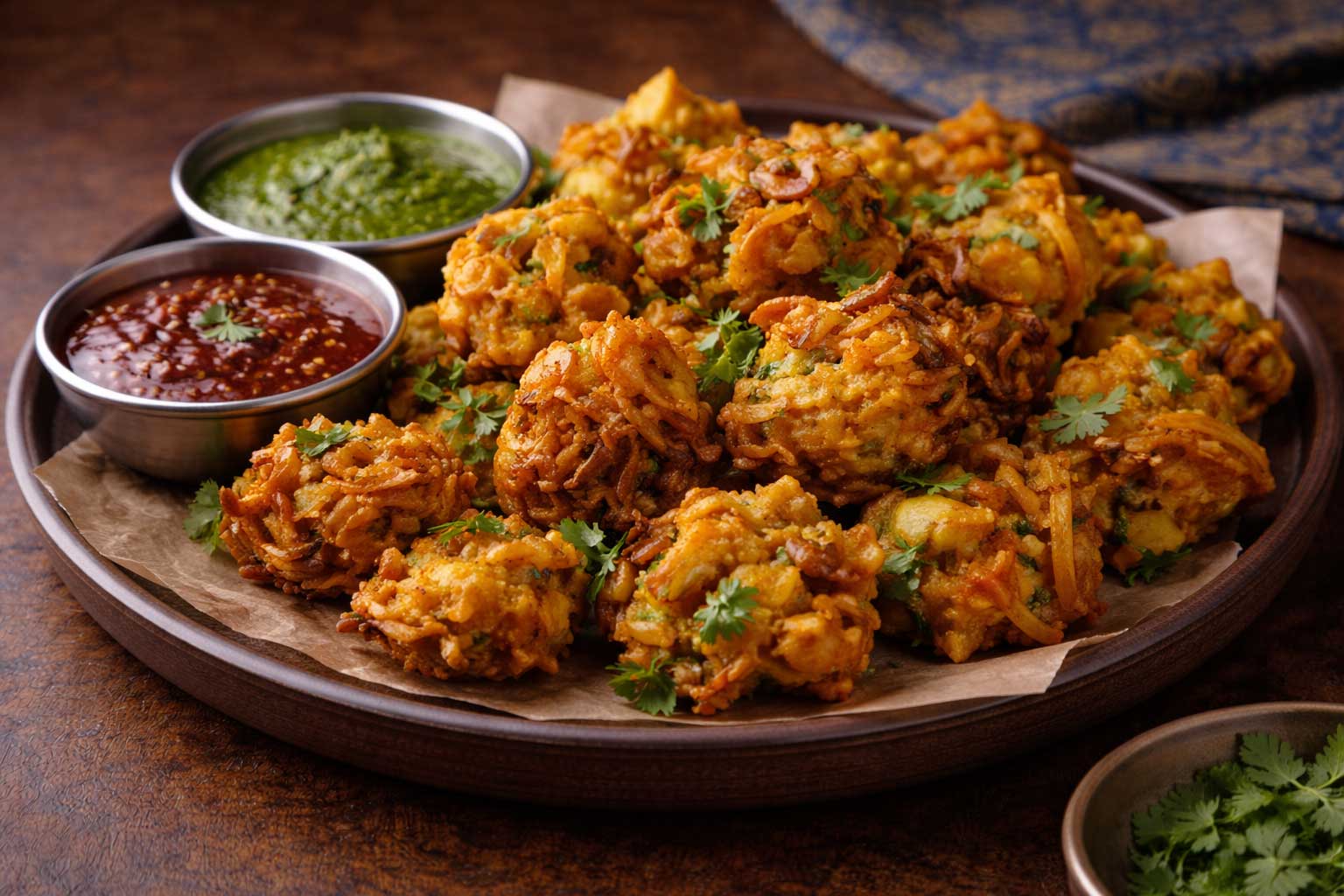 Vegetable Pakora (krokante groentebeignets)