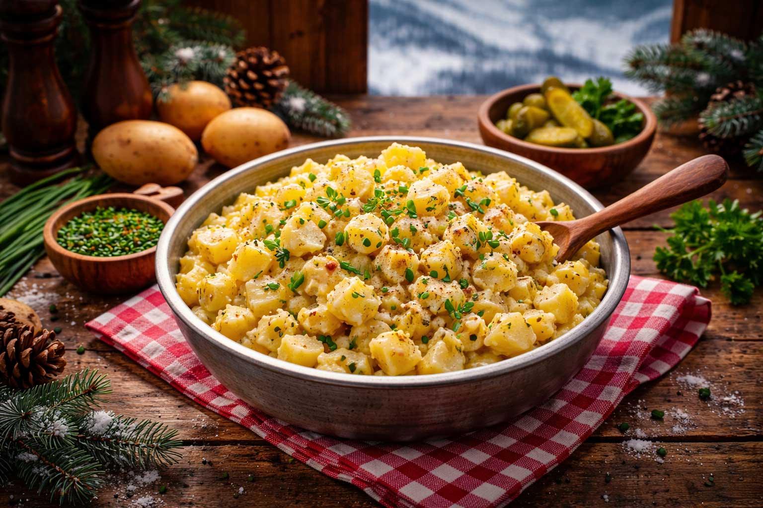 Kartoffelsalat – (aardappelsalade)